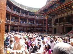 View of Audience and the Front of the Stage